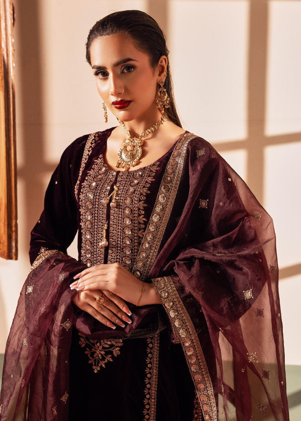 Shahnai Plum Valvetine