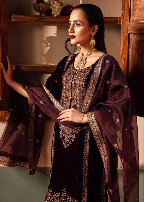 Shahnai Plum Valvetine