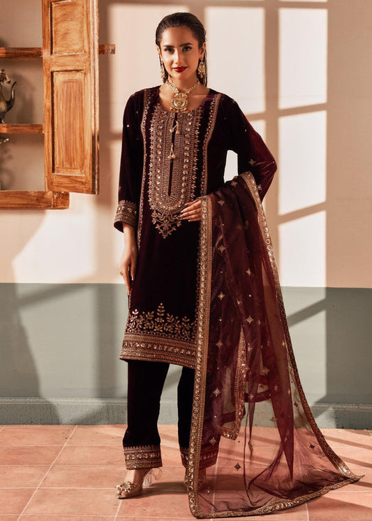 Shahnai Plum Valvetine